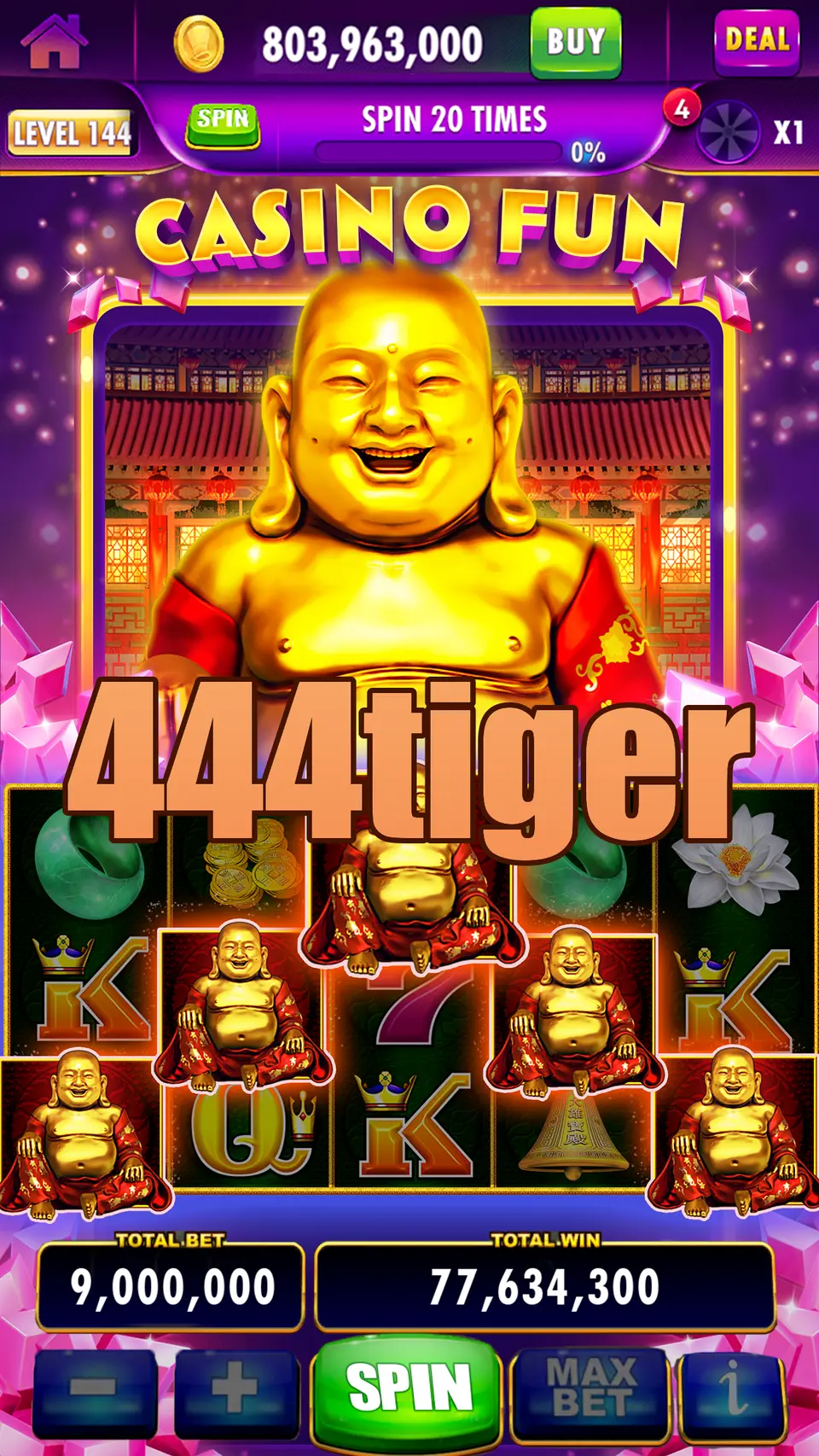 444tiger Login